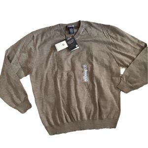 Kirkland Signature | Tan Brown Wool Sweater New